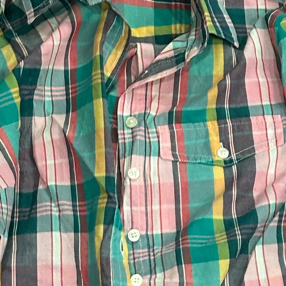 NWT UpCycled Graphic Flannel Rolling Stones Graphic Flannel size xxS - Picture 4 of 9